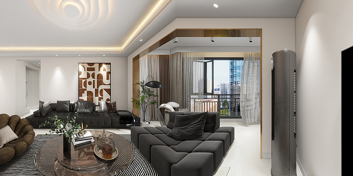 乔奕-天润城2-2003现代4.0-装修设计方案