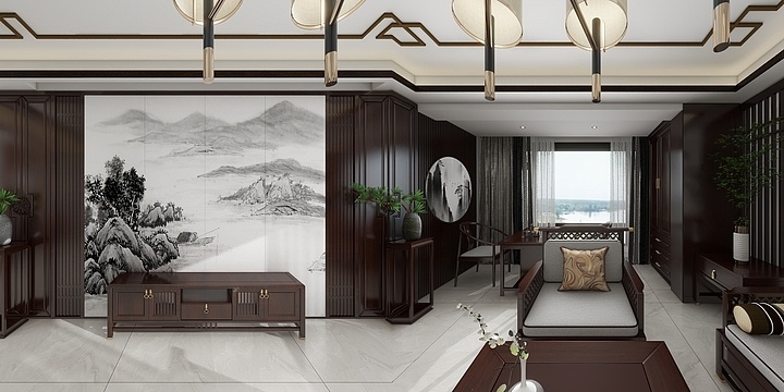 张恒-温馨一家-装修设计方案