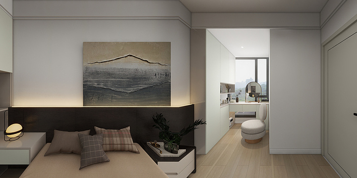 橘子我是柚子-顺和家园806现代-装修设计方案