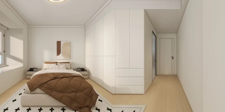 房屋装修效果图大全-主卧