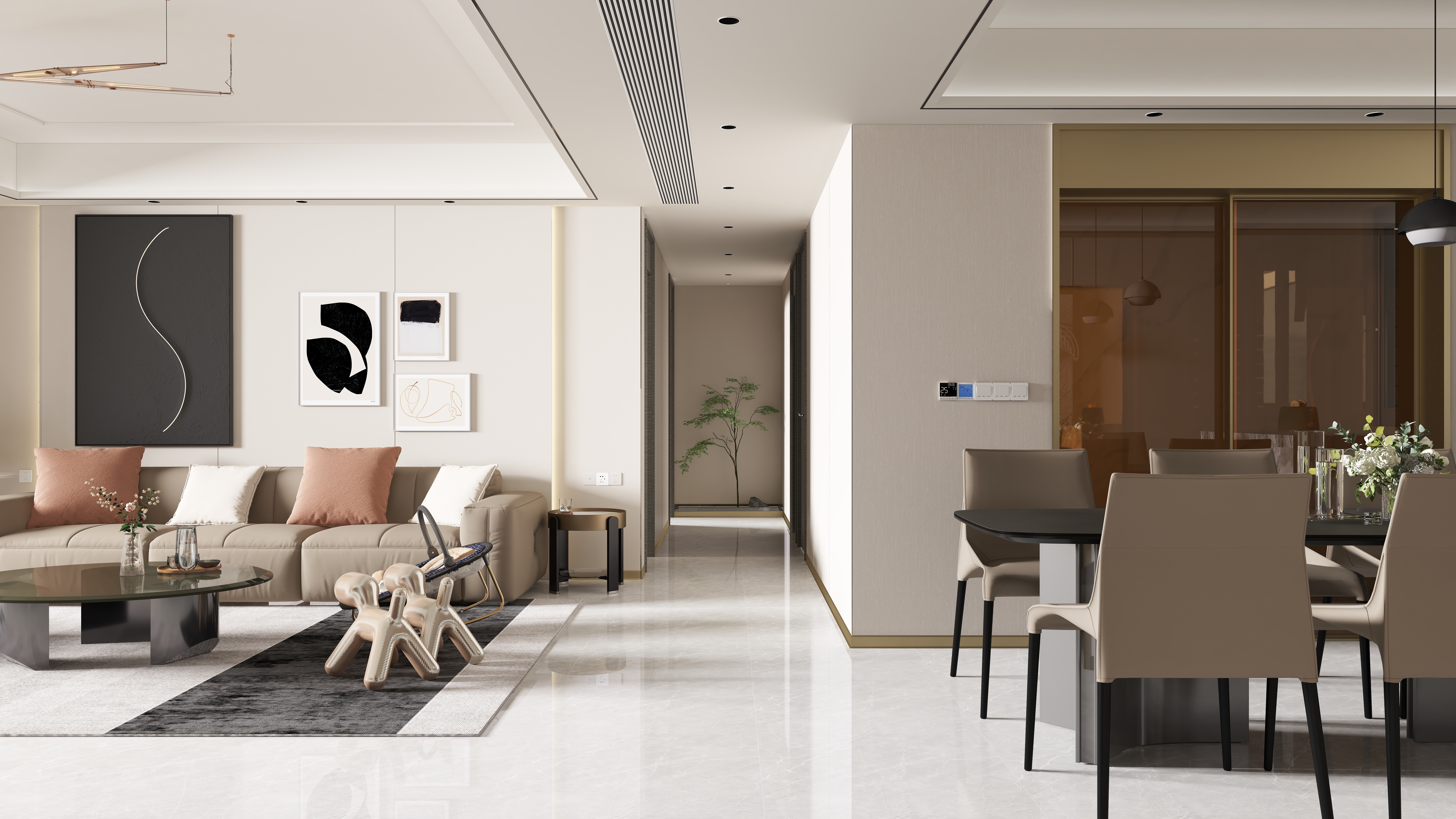 陈乐意-柳州中海天钻大平层-装修设计方案