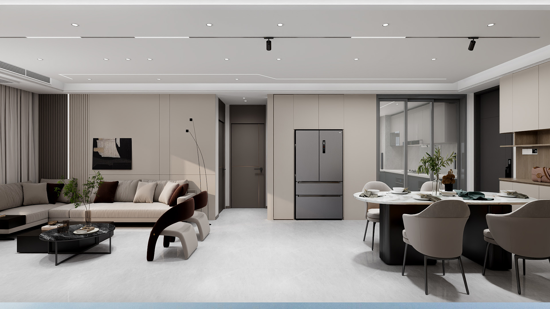 德上装饰设计师李Sir-句容御东国际-6期125㎡4室-装修设计方案