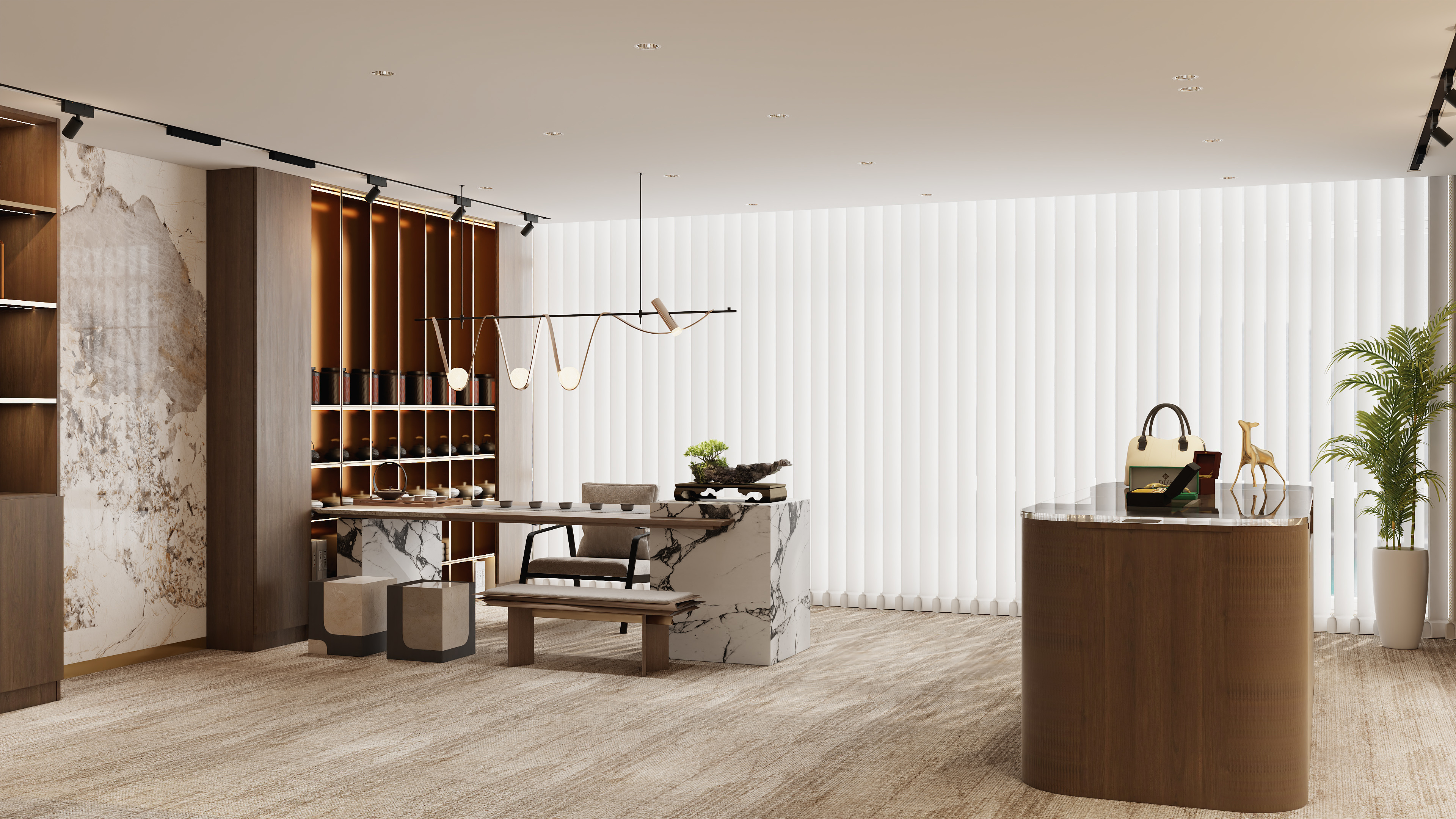 设计师晓风-奢侈品店铺方案-装修设计方案