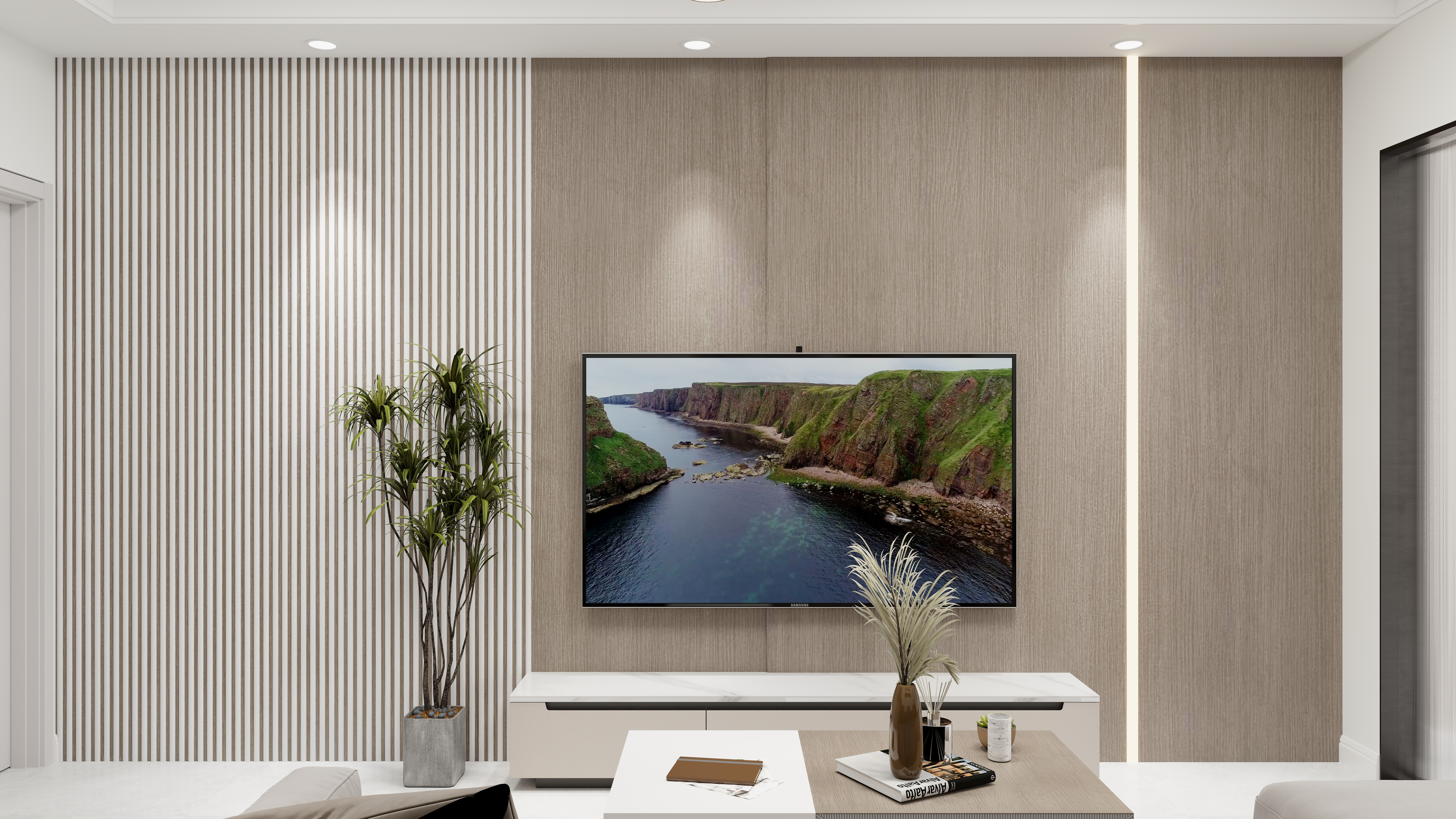 艺雅丽-68平方现代简约装修效果图