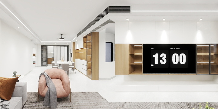 AnlingDesigner-大学园3-203-副本-装修设计方案