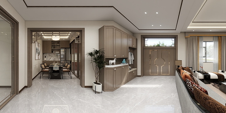 壹贰叁空间设计-神沟独院-装修设计方案