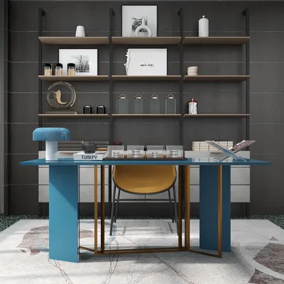 Modern Minimalist Home Office with Elegant Study Vibes