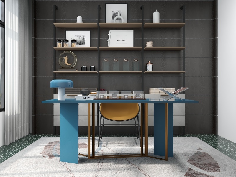 Modern Minimalist Home Office with Elegant Study Vibes