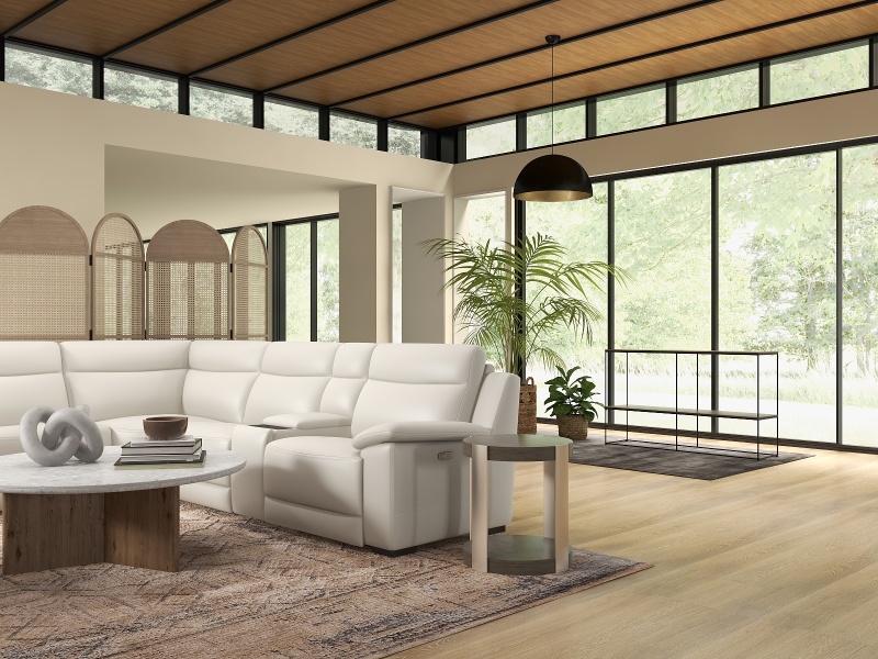 Modern Comfort Living Room with Wabi-sabi Touches