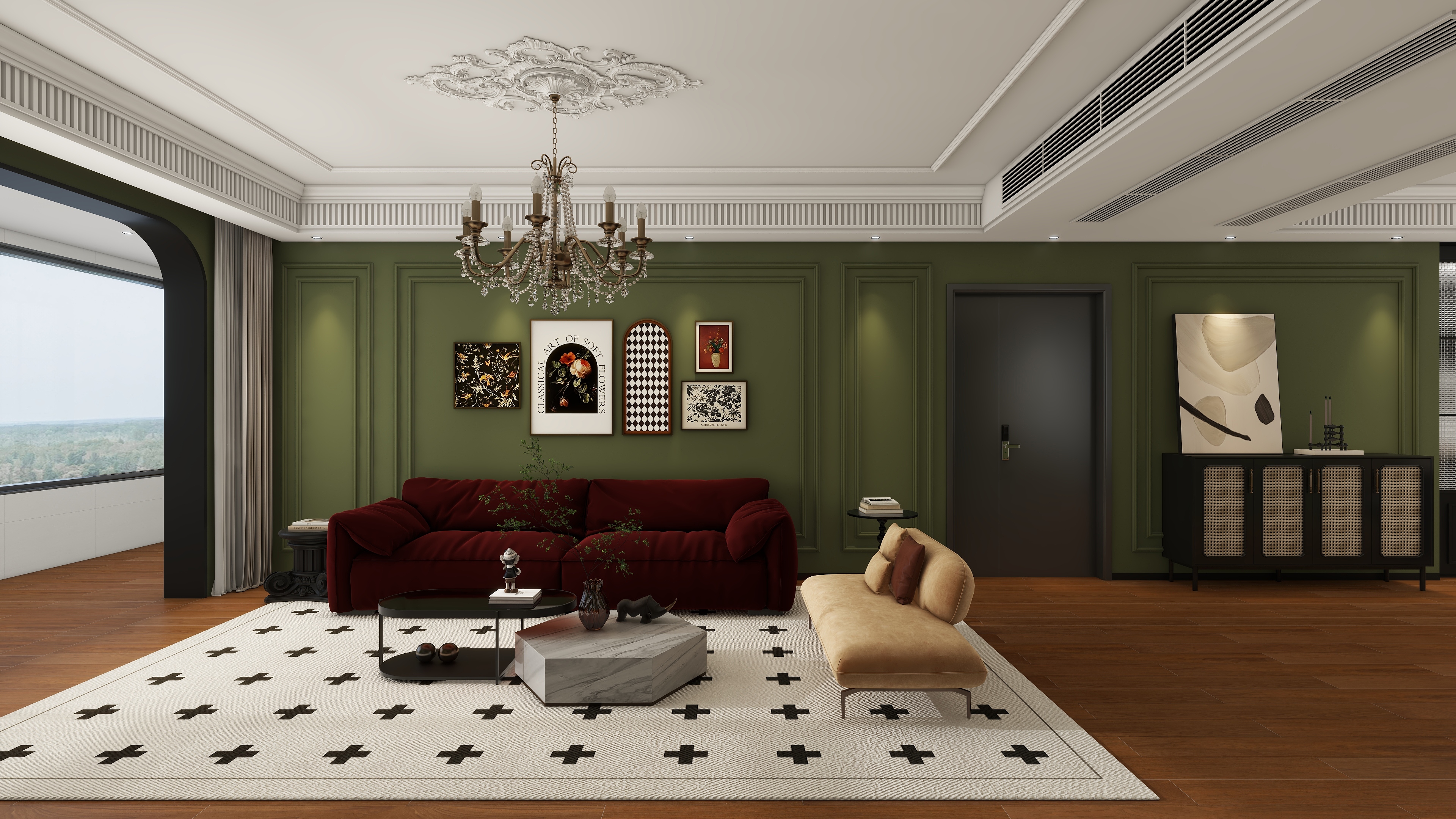 赵一树-法式装修效果图