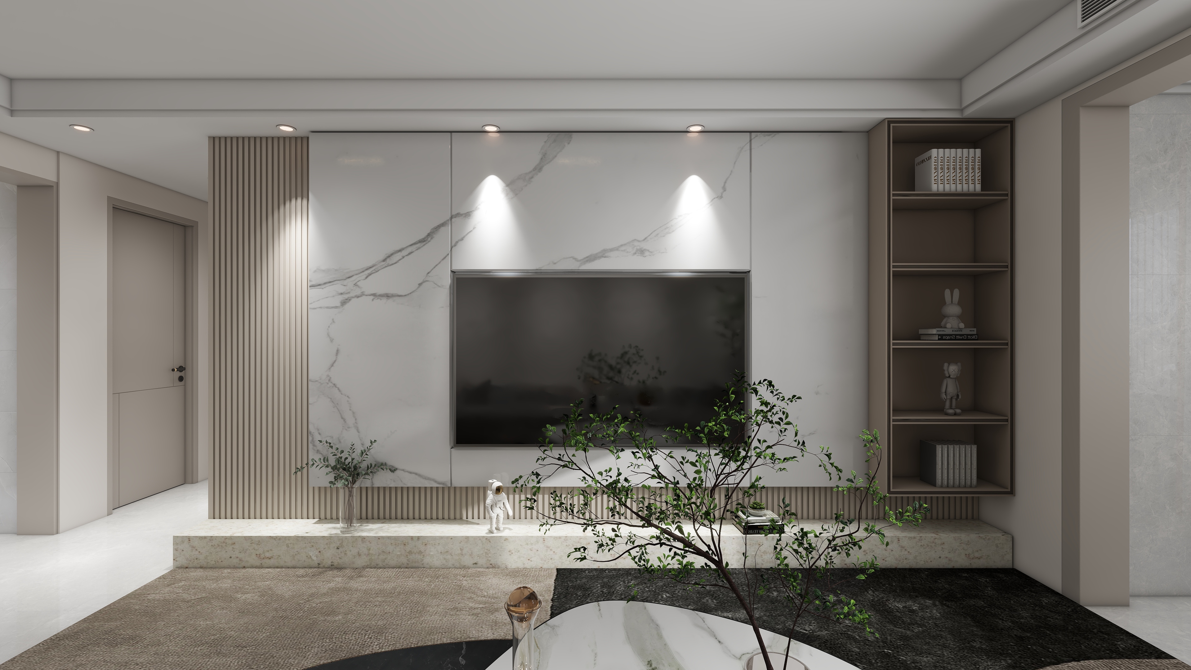 梦越室内设计-容湖壹号118㎡3室-装修设计方案