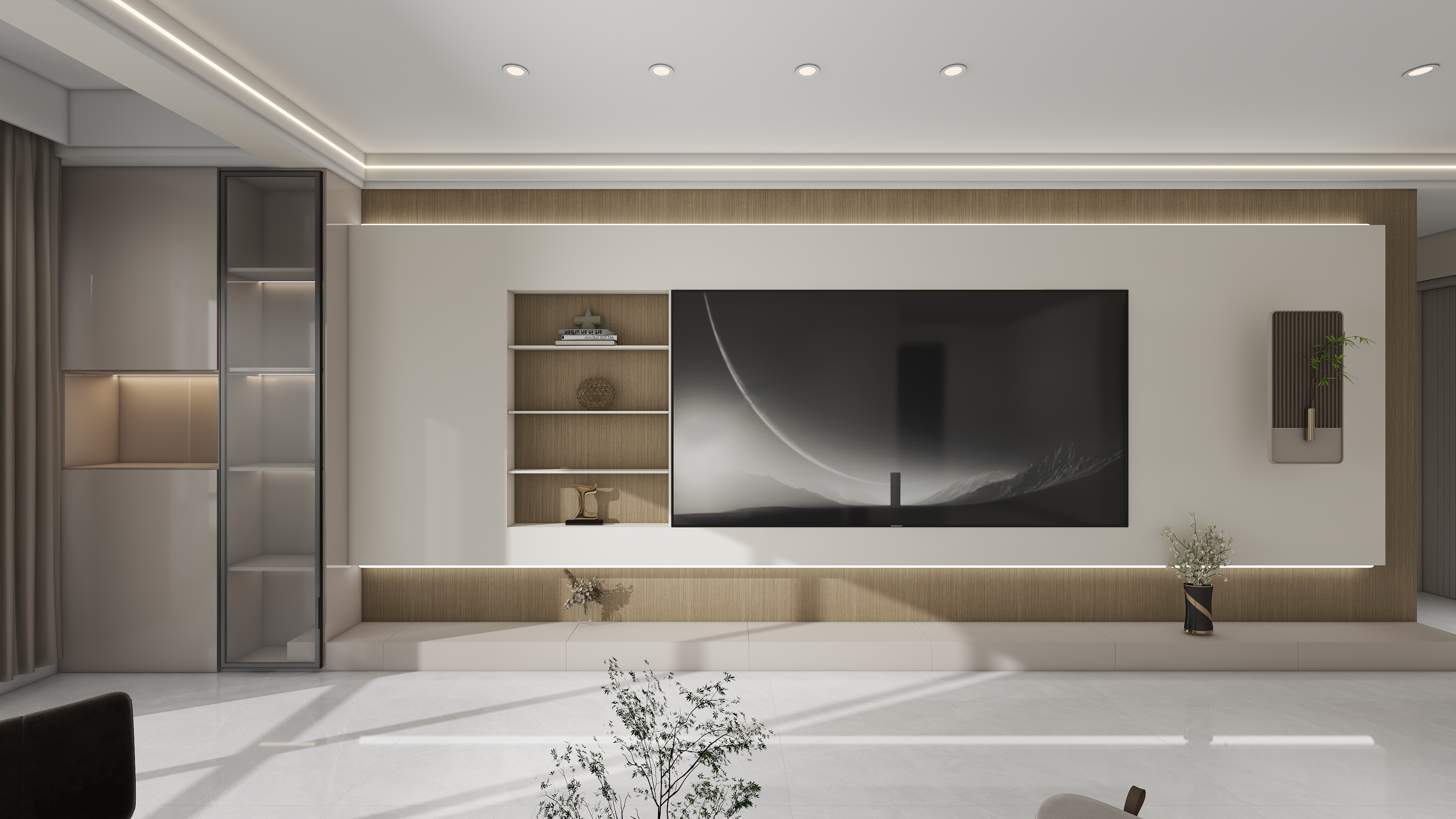 梦越室内设计-容湖壹号121㎡3室-装修设计方案