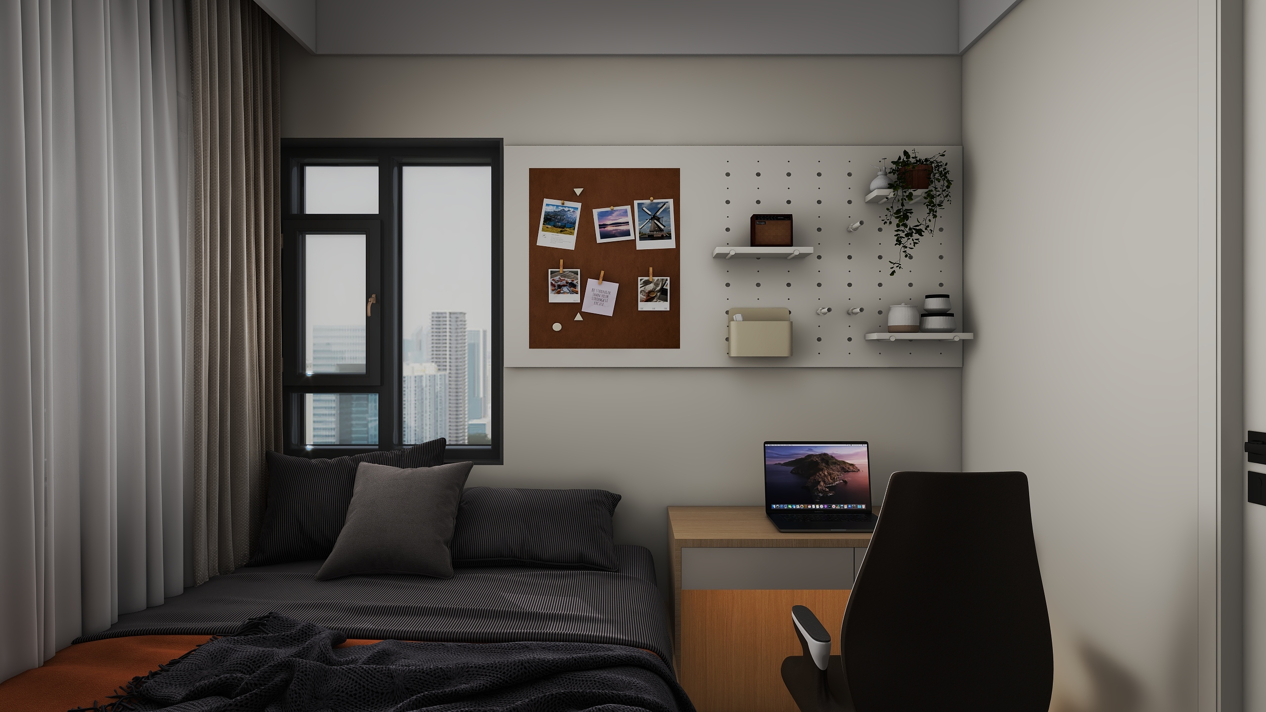 Frank同学-海德公园81㎡2室-装修设计方案