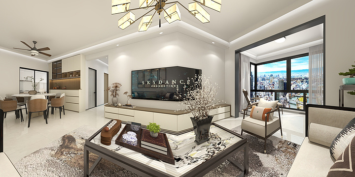 琉璃ling0-西江新城君御海城-英姐-装修设计方案