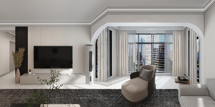 广昌装饰韩邦回-柳州宝骏城2-2701陈总-装修设计方案