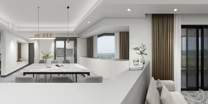 时光流逝设计-万科新都荟24组团3栋701号-装修设计方案