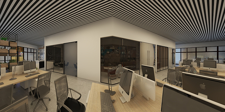 旧巷li-办公室设计-现代-装修设计方案