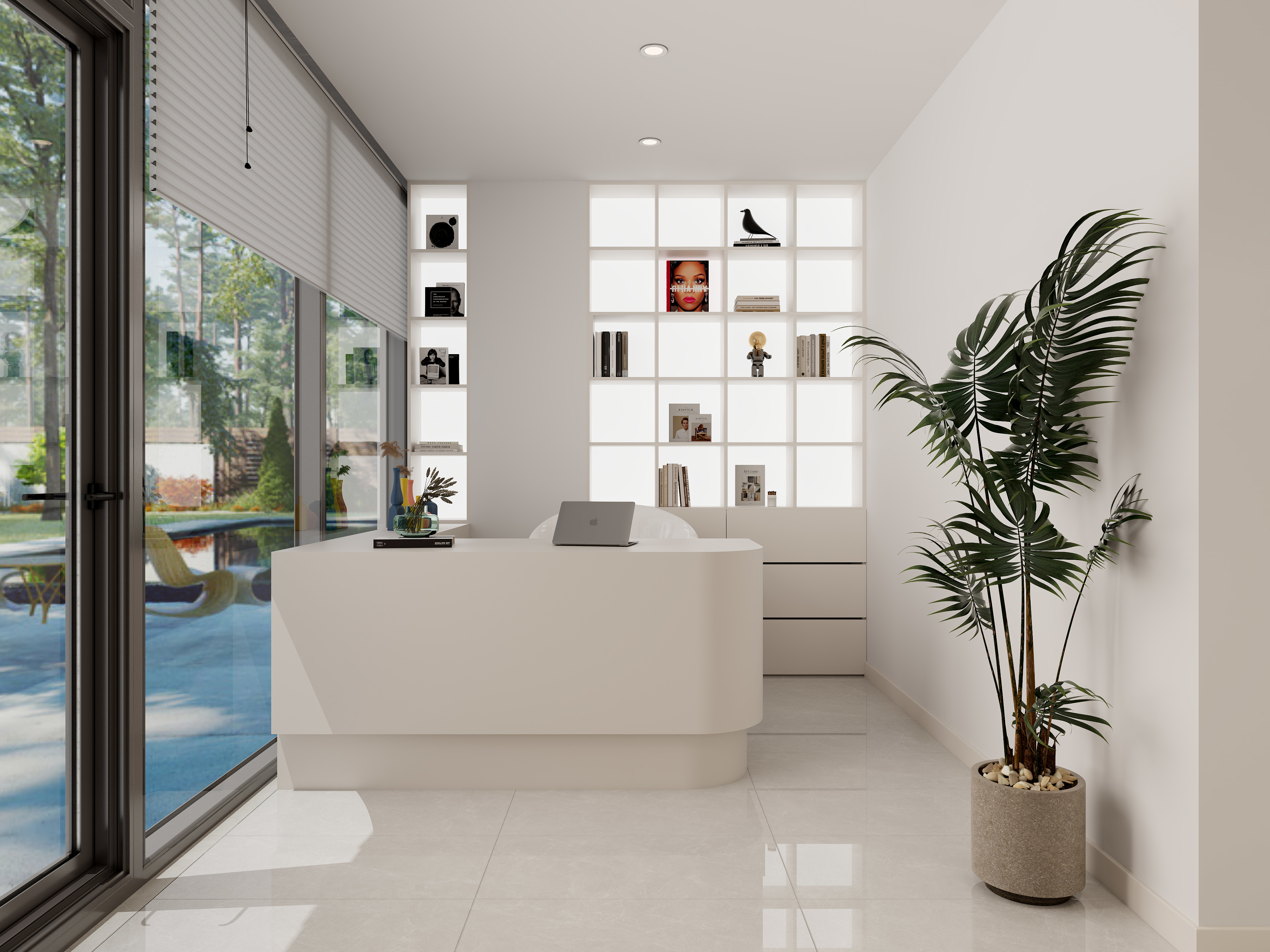 效果图JQK-线下养生馆  圣恩-装修设计方案