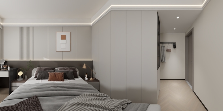 对方郑在输入中灬-兰园-木饰面-装修设计方案