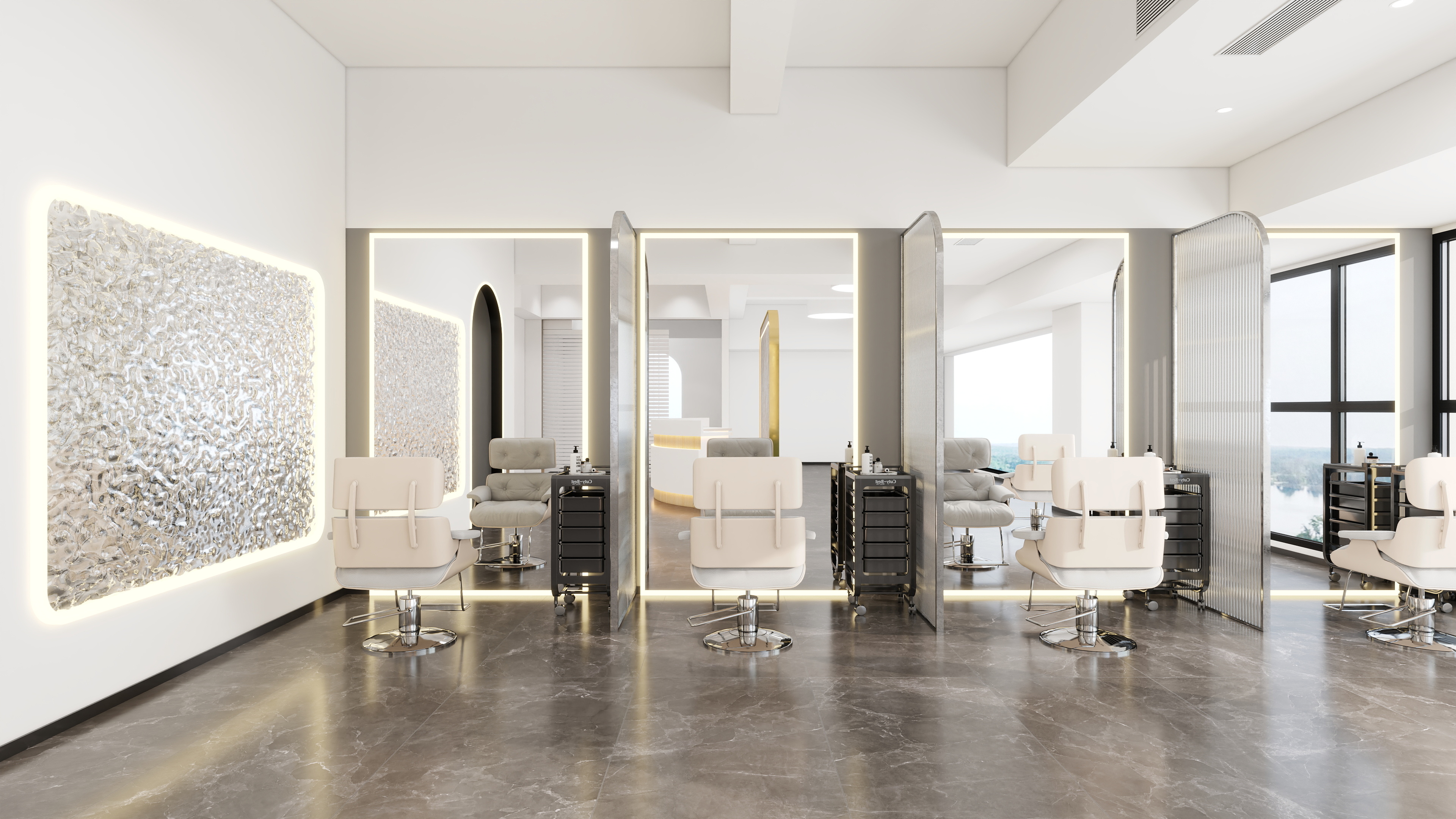 赵一树-理发店-装修设计方案