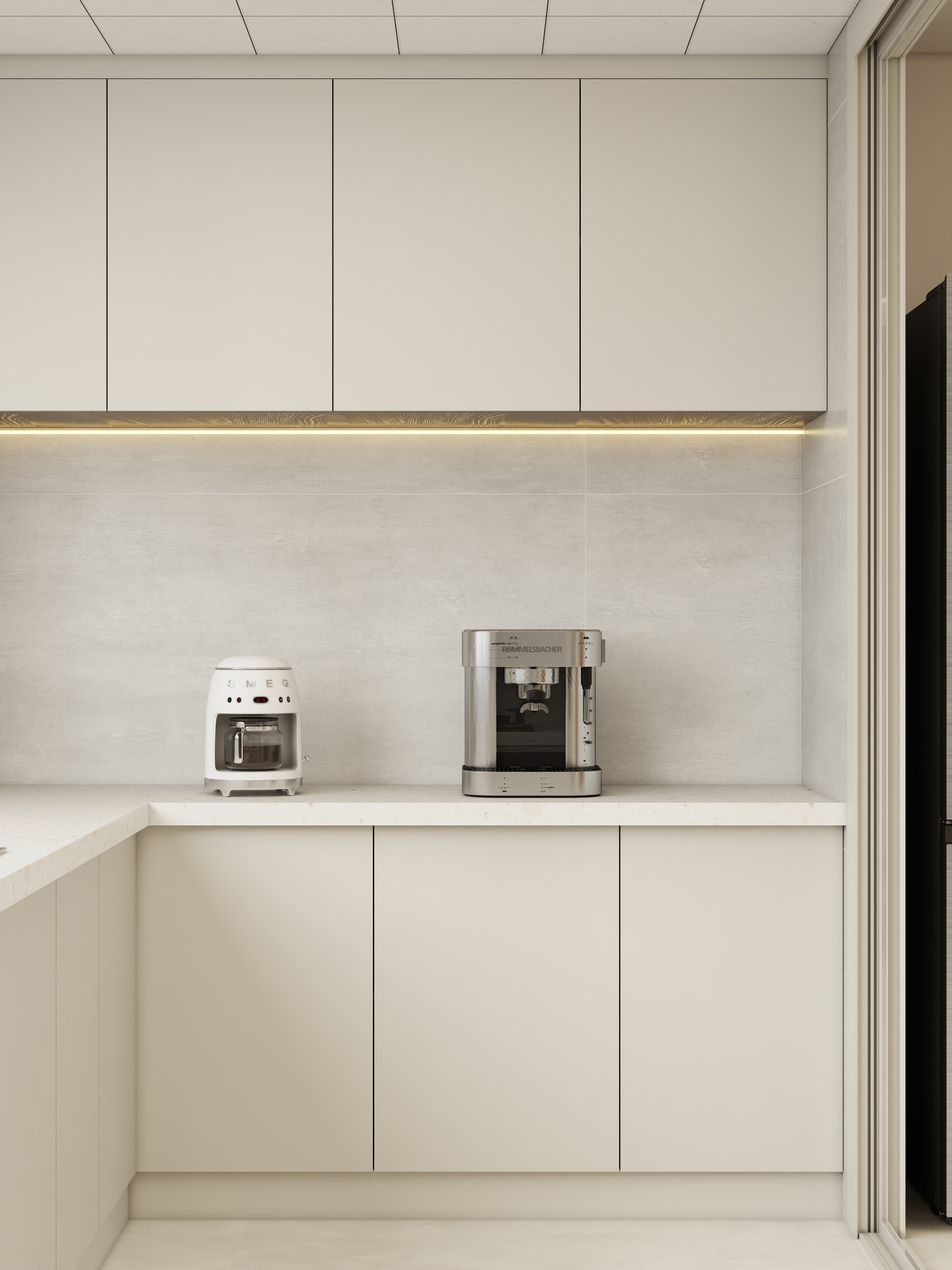 壹诺设计工作室-奶油风装修效果图