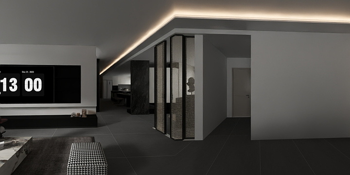 设计工作室效果图-双龙保利.效果图-装修设计方案