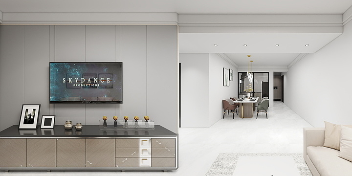 藏佳安-城市领秀11楼13层-装修设计方案