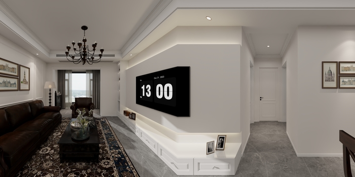 四川巴中巴州店-印江洲19-2-1503-美式-装修设计方案