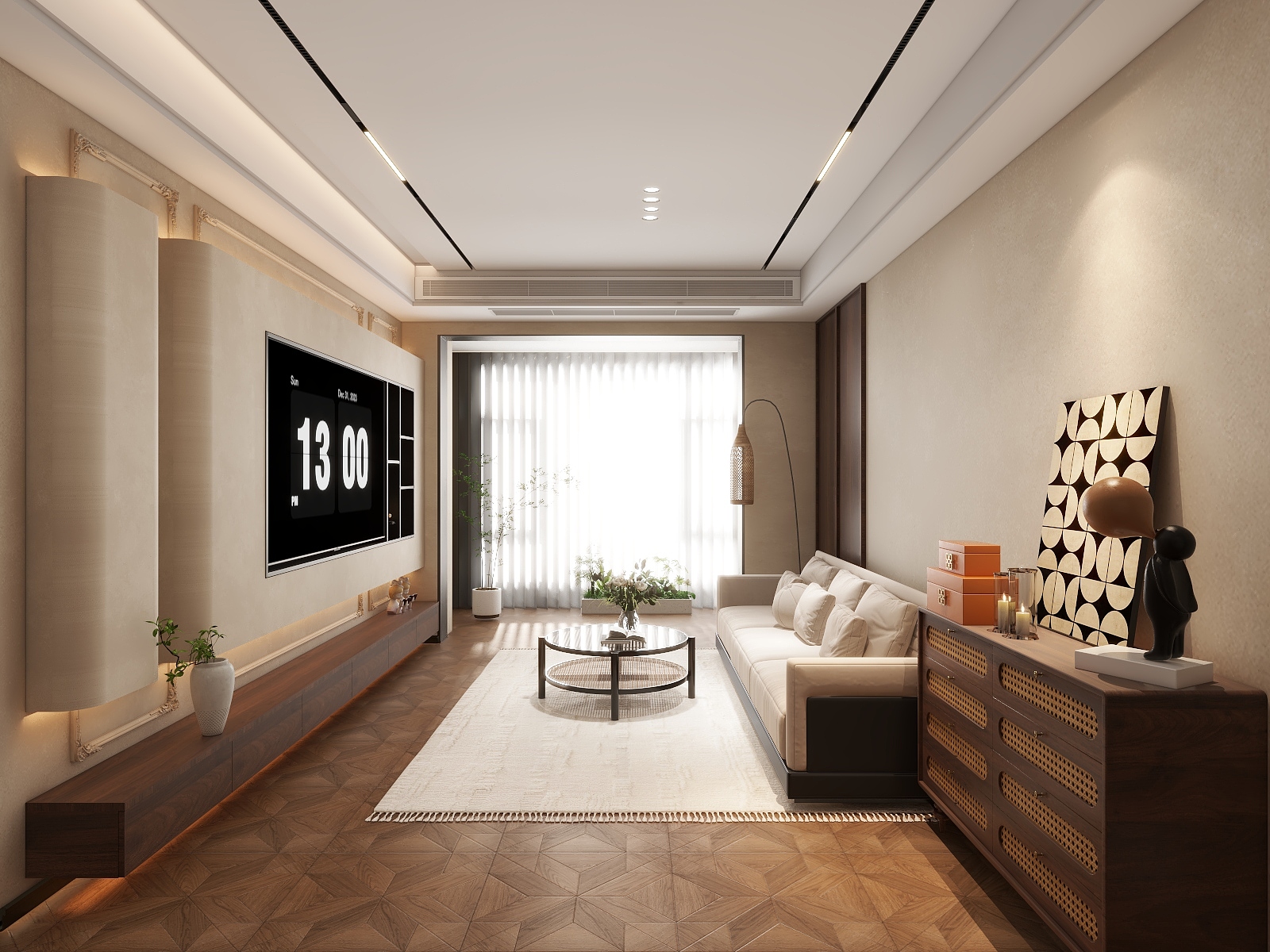 周平川-金科天宸三街区125㎡4室装修效果图