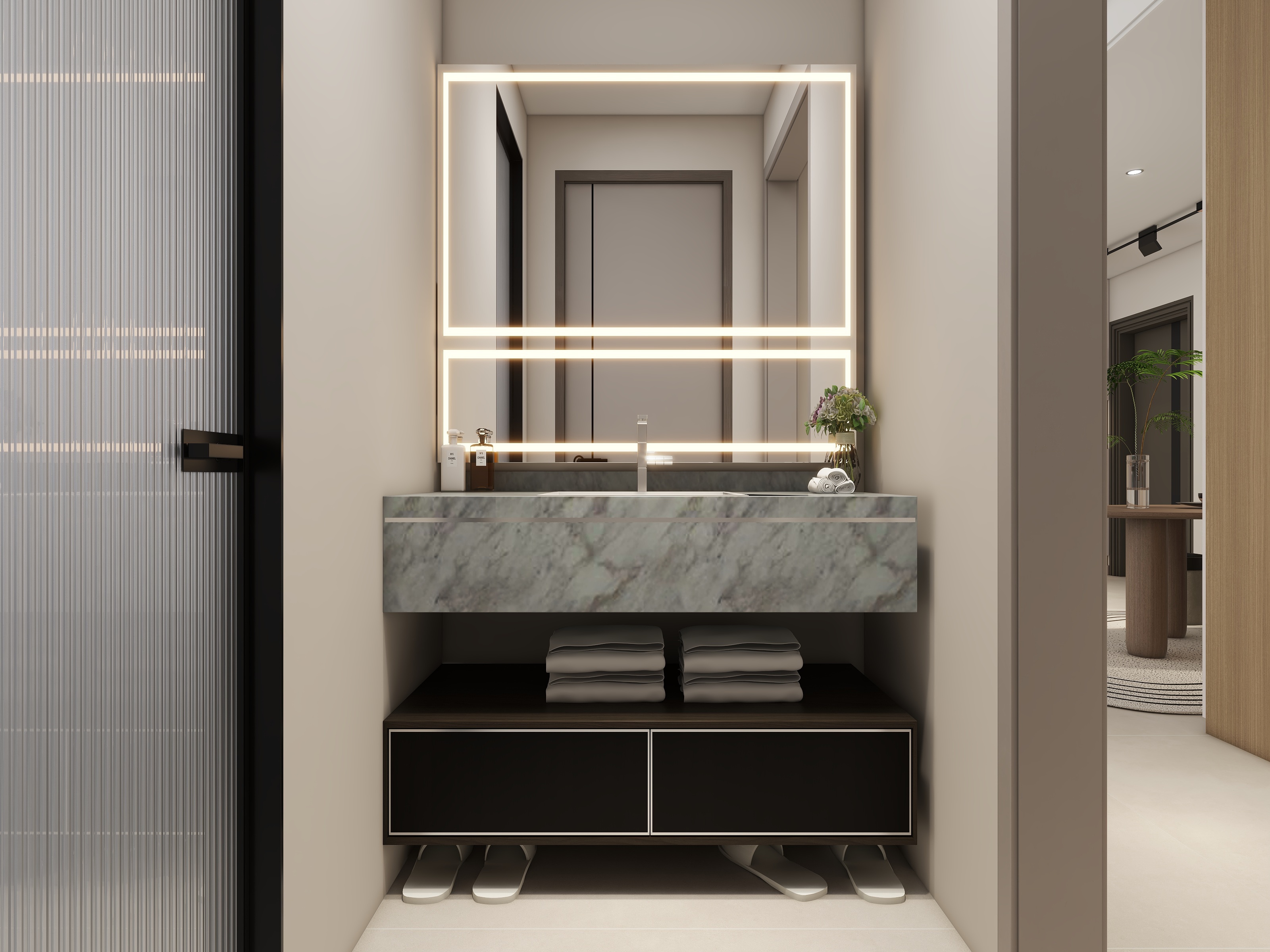 宁的兜儿-紫宸府136户型方案装修效果图