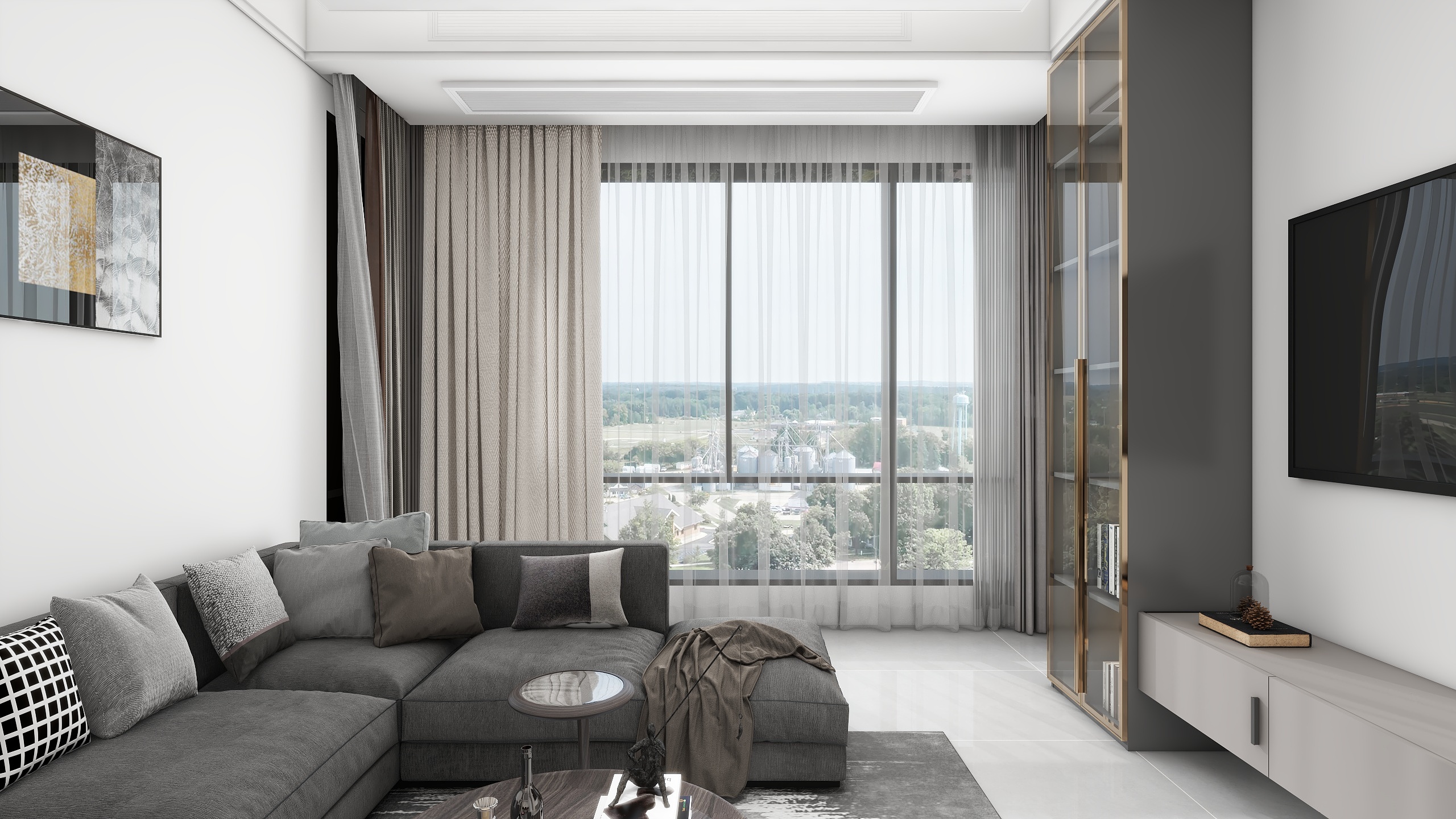 橙皮七七-江东首席82㎡3室-装修设计方案