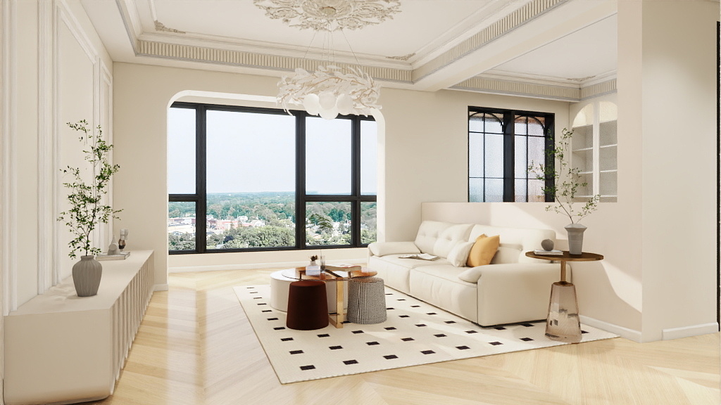 183****9801HRDP-大巢装饰-金桥西棠D129-装修设计方案