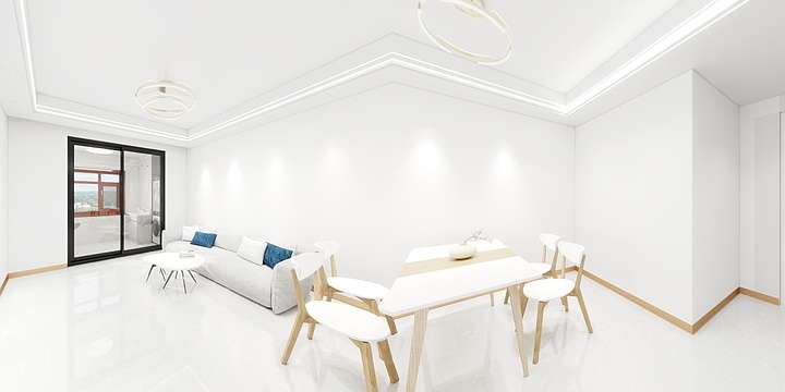 1DREb-海德公园81㎡3室-装修设计方案