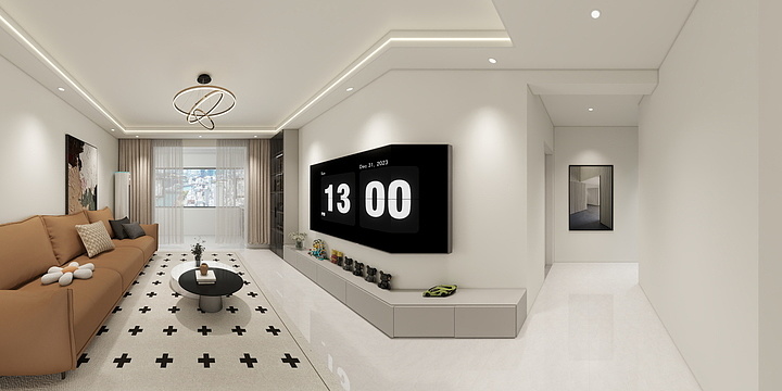 佳楠.-城投澜越8号楼西户-装修设计方案