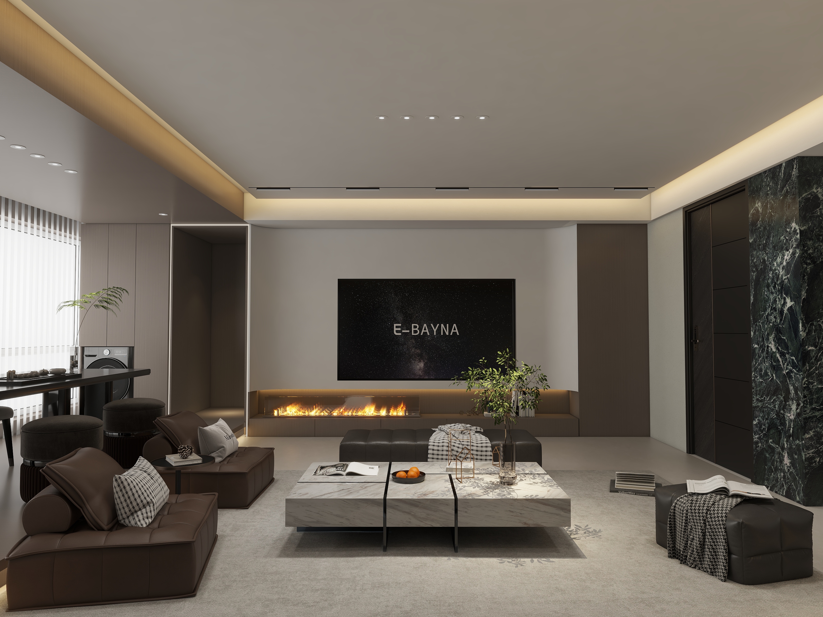 南宫轩-113㎡2室-装修设计方案