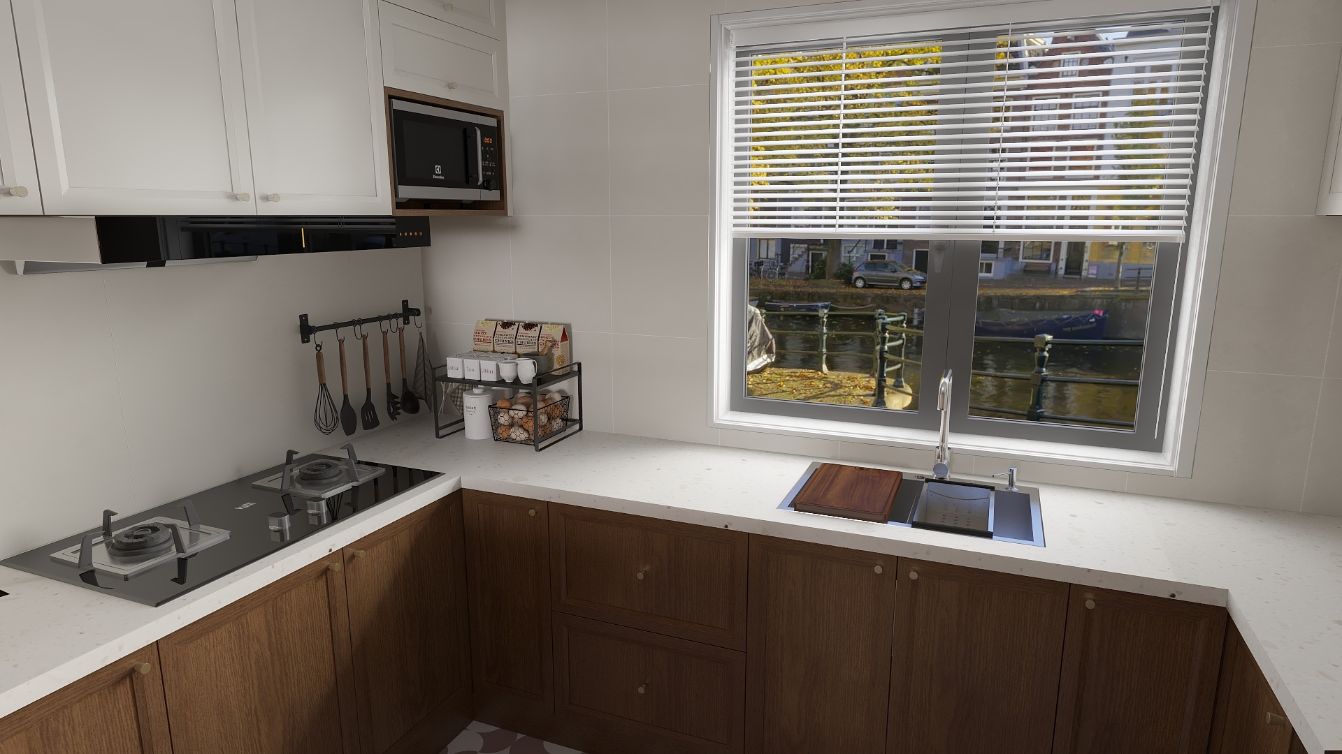 A周素人设计-90平三房两厅装修效果图