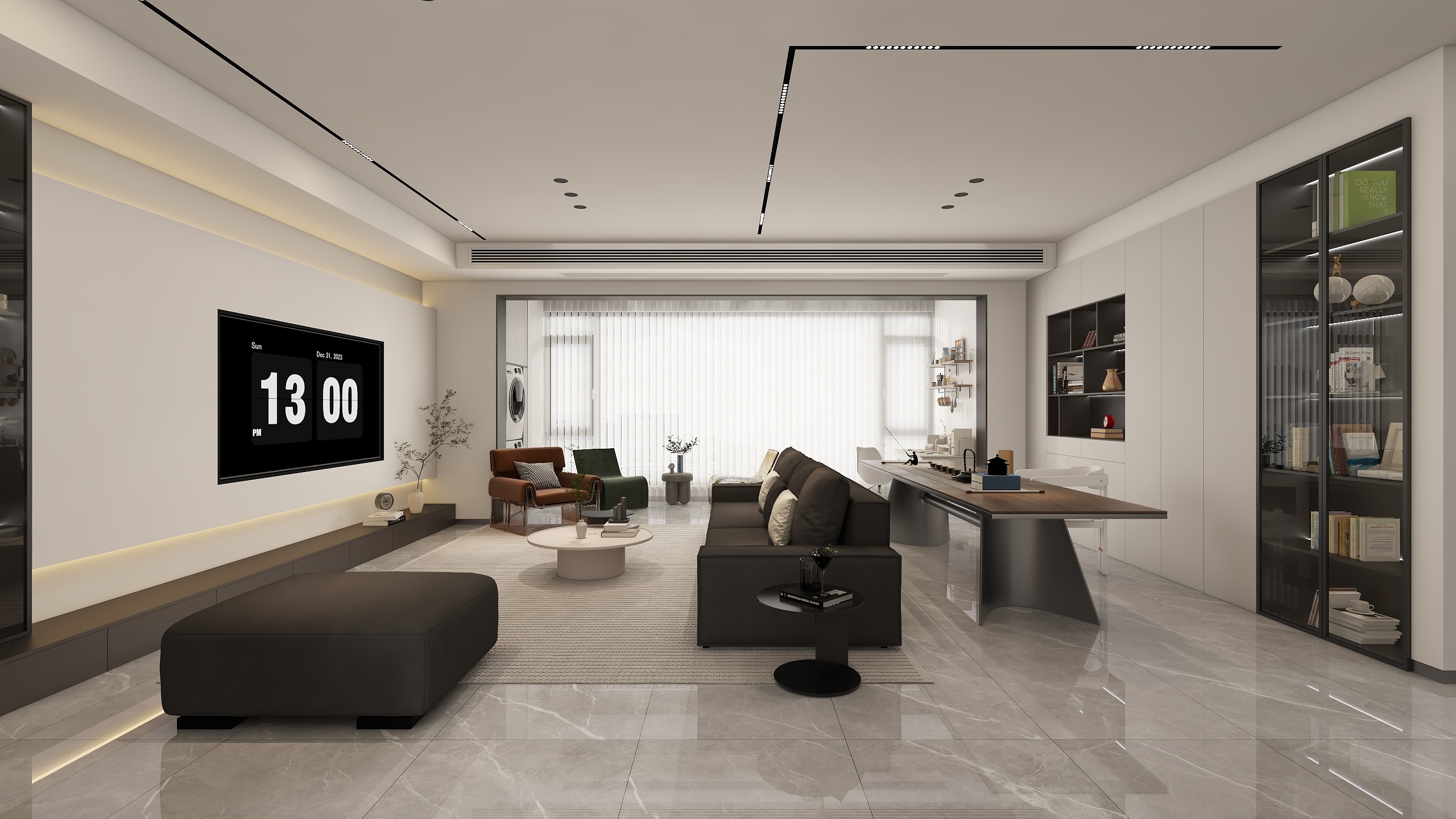 k003-123客餐厅-装修设计方案