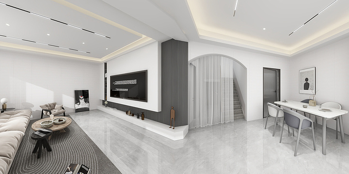 浩业装饰宣孟-交警队别墅-装修设计方案