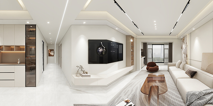 青雉效果图表现-农丰时代城-装修设计方案