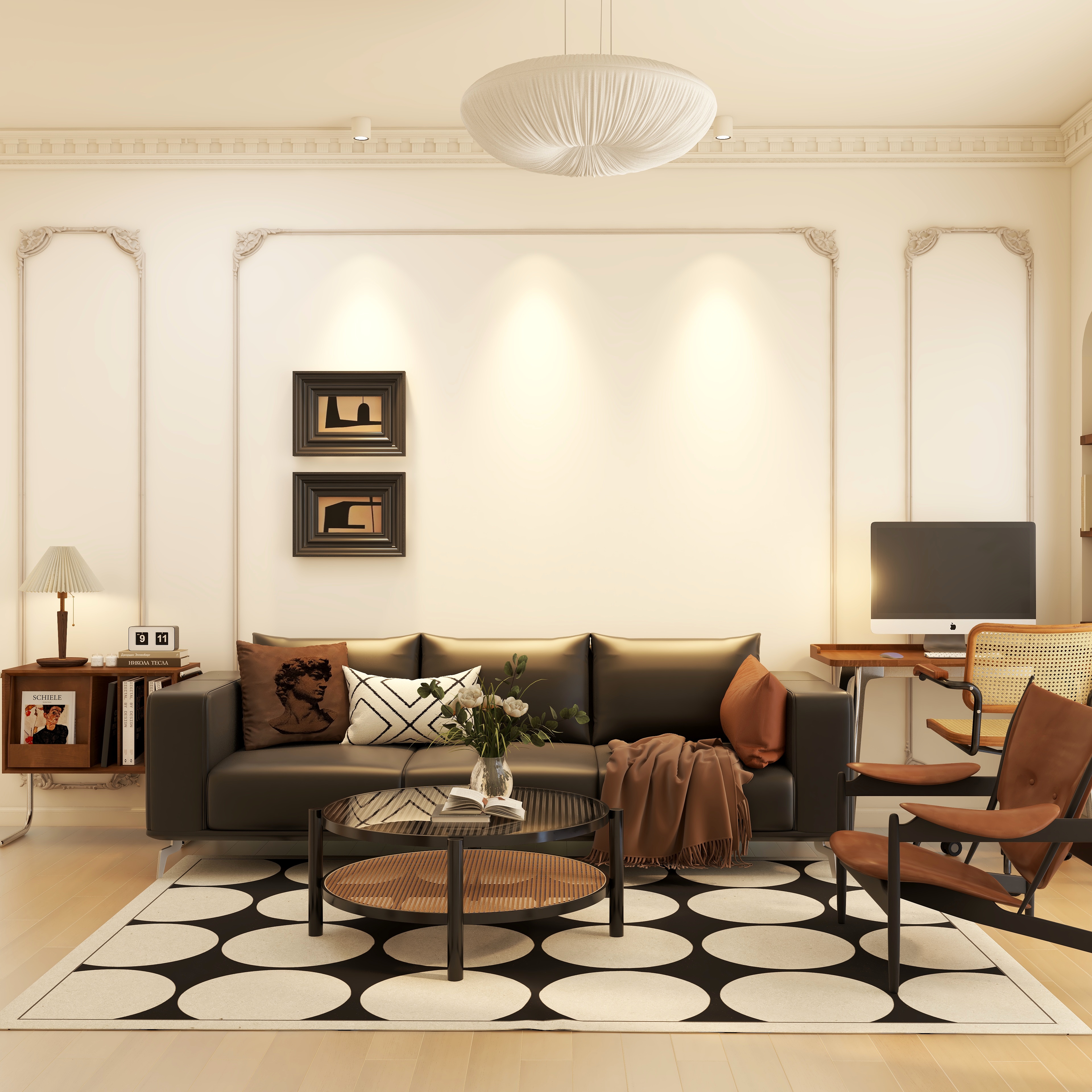 闪现的杰怡-70m²南洋中古风-装修设计方案