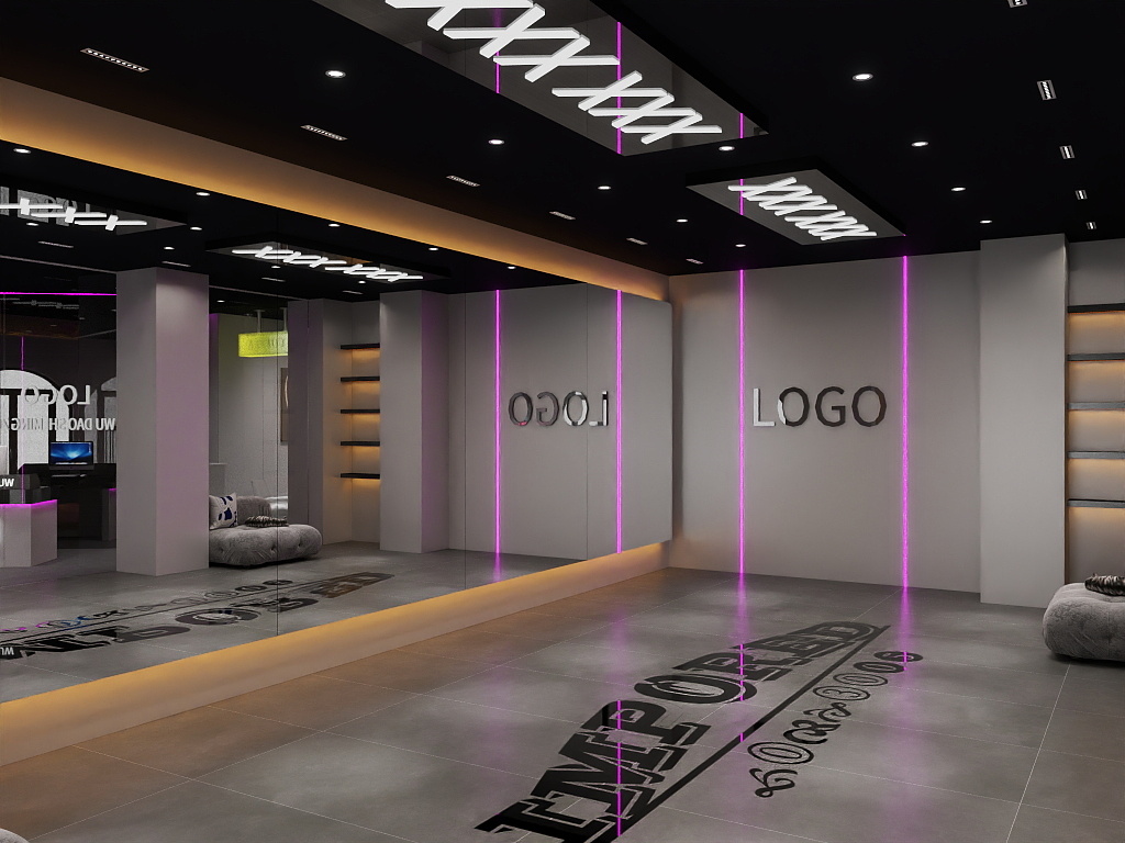 A陳生效果设计-街舞舞蹈室-装修设计方案