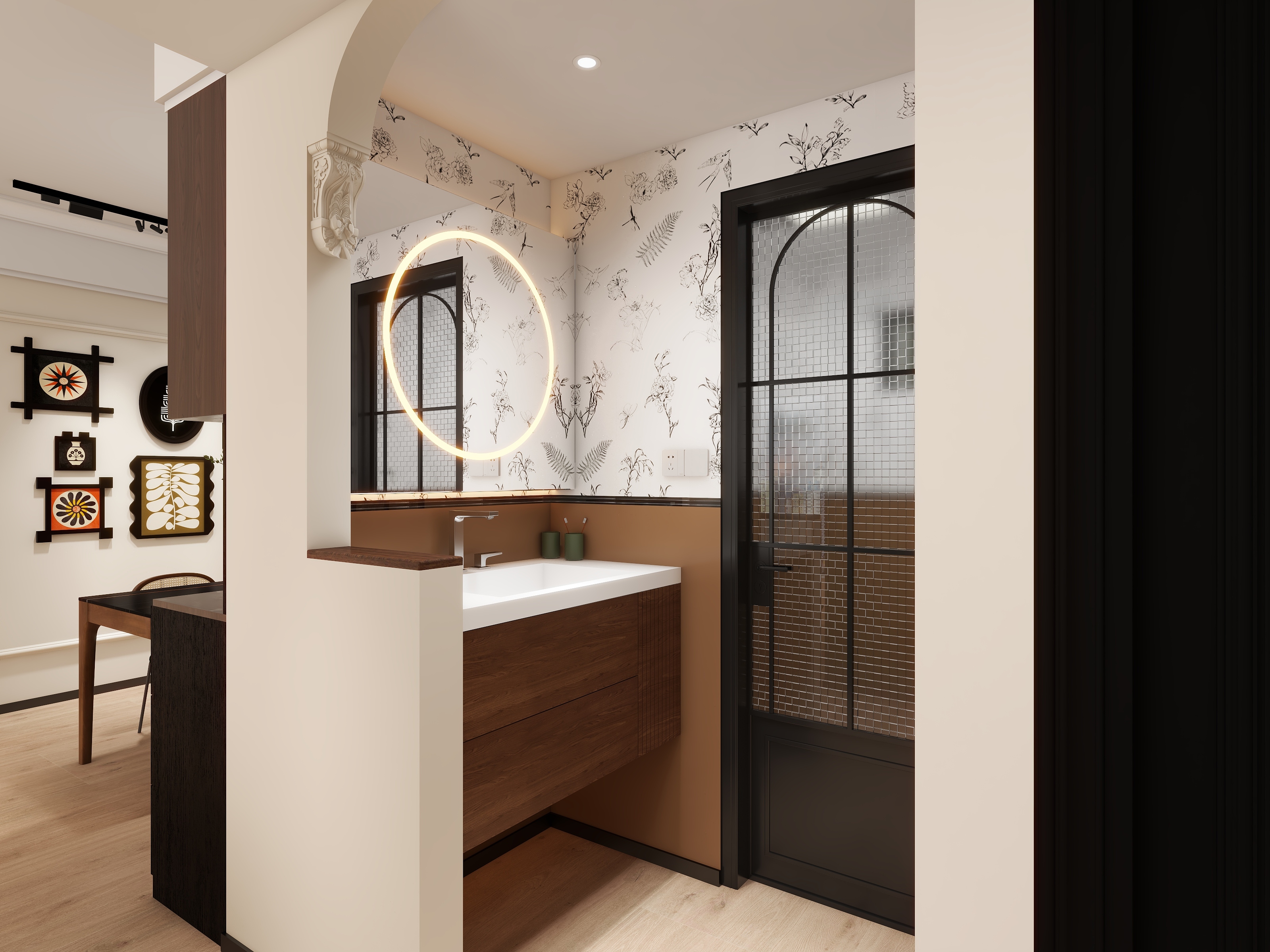 少年郎啊Jason-南洋复古风90m²小3室装修效果图