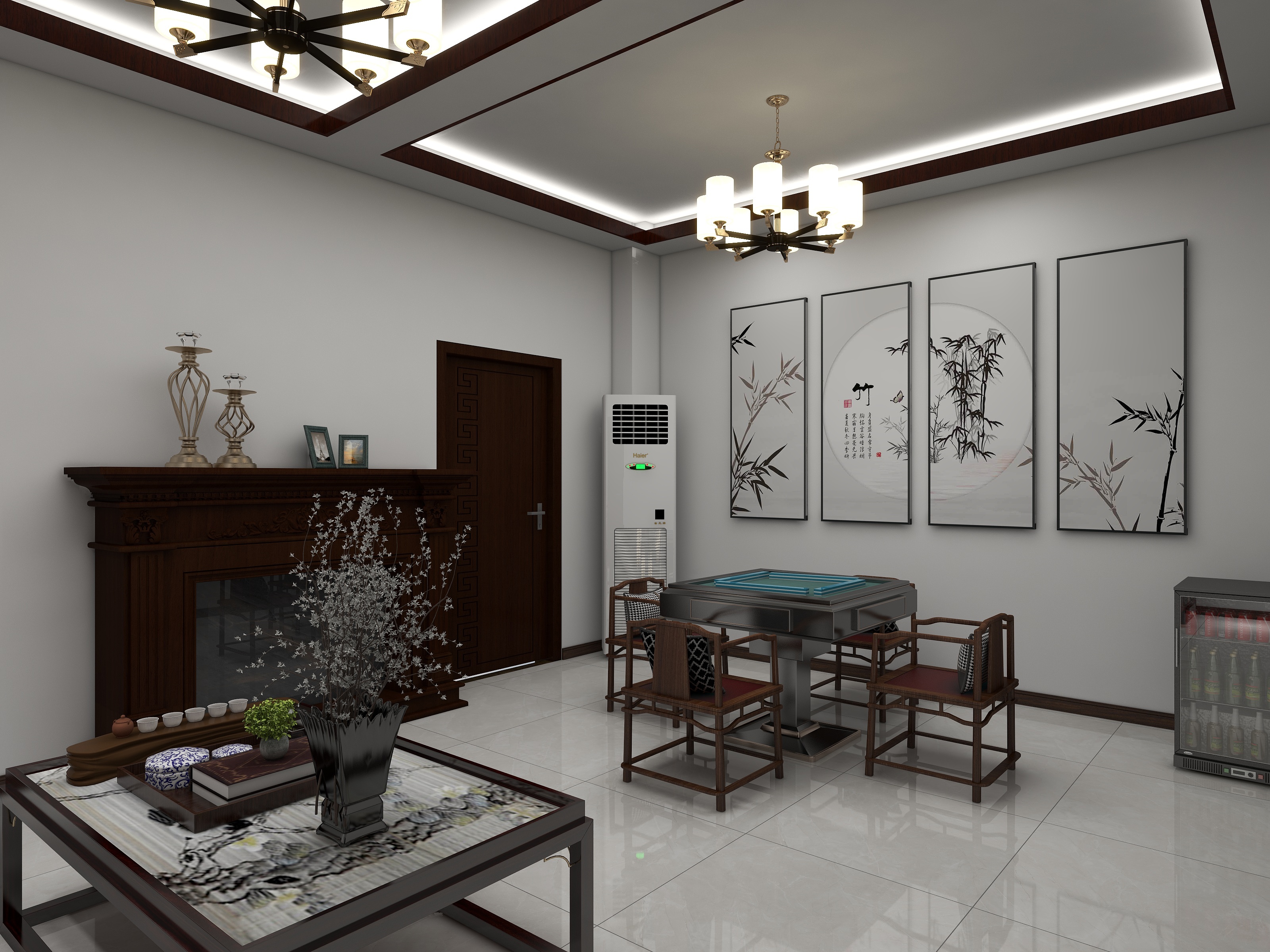 笑在此刻-通达建材城装修效果图