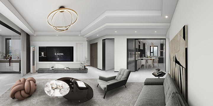 金金鑫鑫-砚台岭---秀煌装饰-装修设计方案