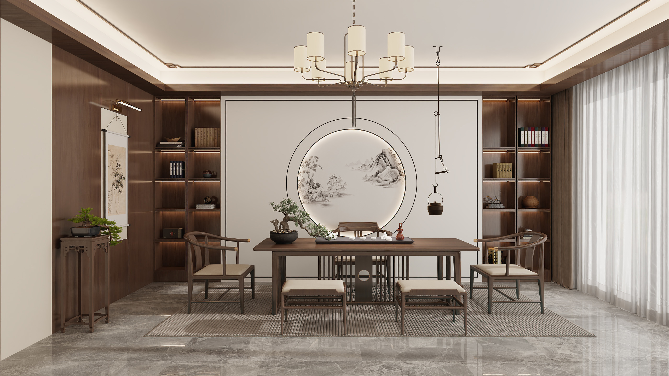 A-昭阳-新中式别墅-装修设计方案