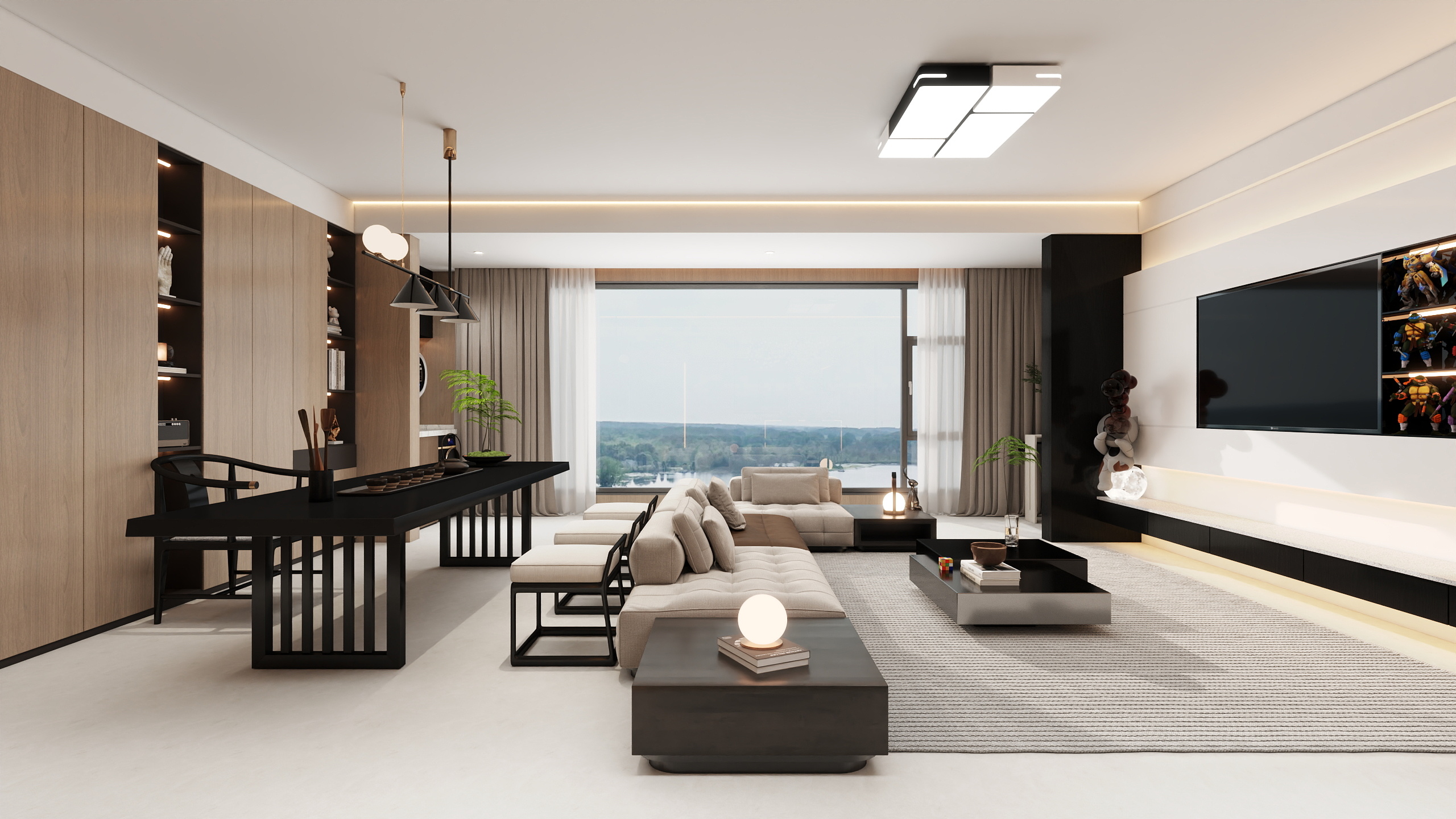 郭翔宇-徐小杰同款、三室两厅-装修设计方案