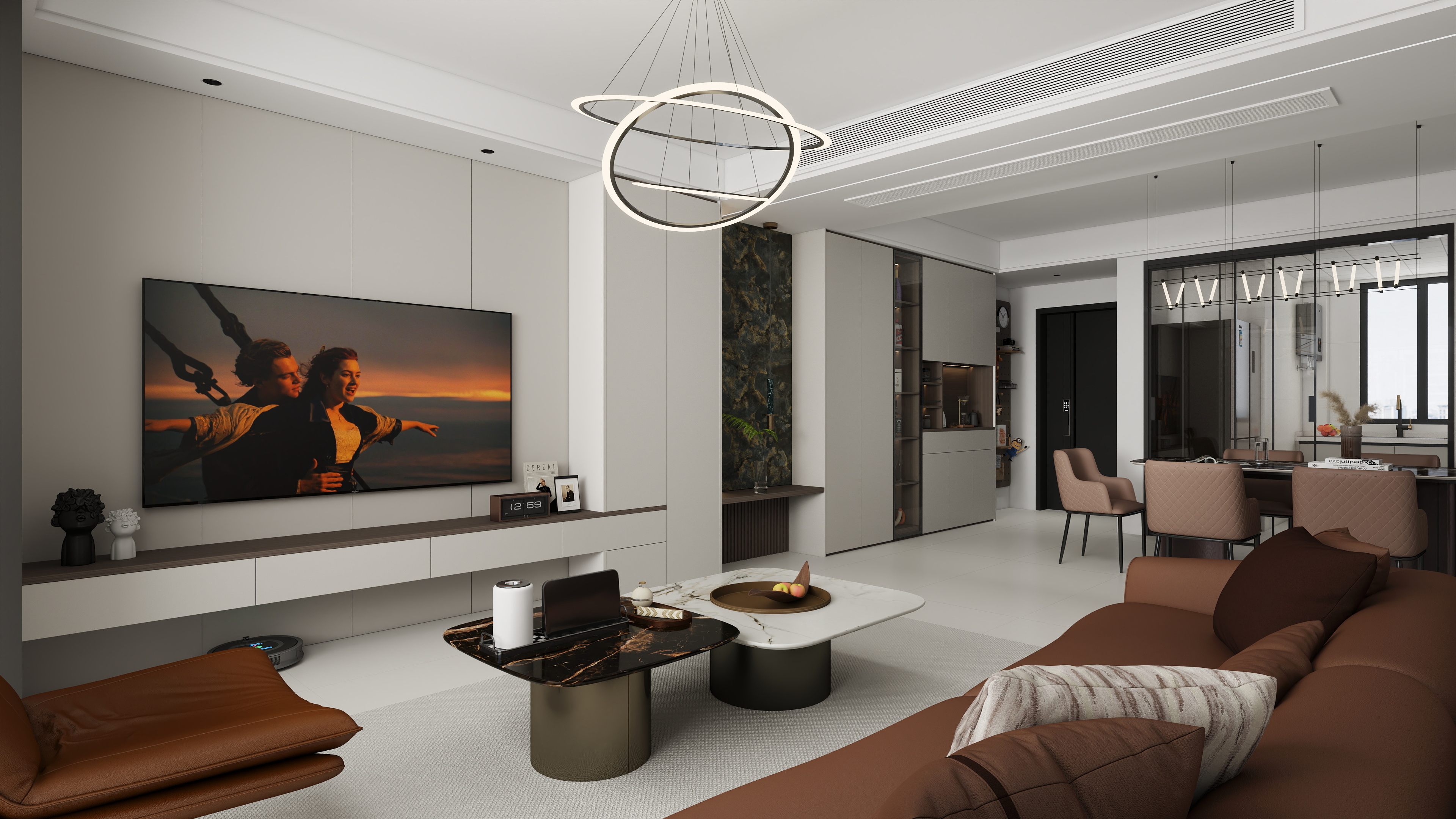 Design-Yang-现代简约127㎡3室-装修设计方案