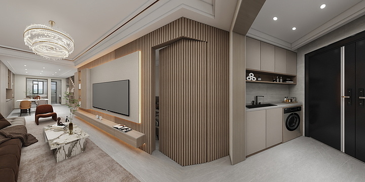 禾韵嘉禾-聚龙名都36-104-装修设计方案