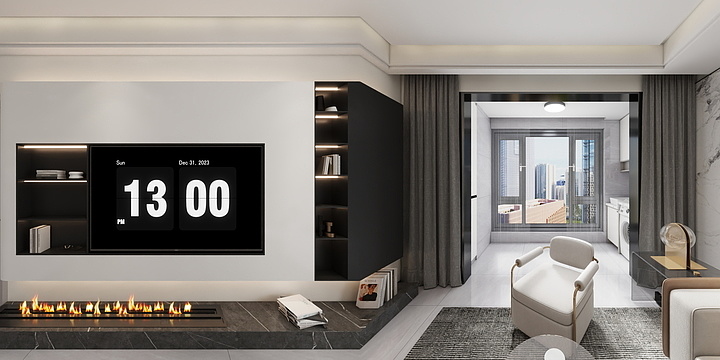 尚宁DESIGN-阳光城11号院-装修设计方案