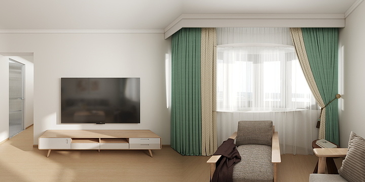 六便士~98-海景豪苑-装修设计方案